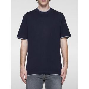 Brunello Cucinelli T-Shirt Men Navy